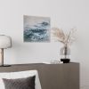 Play of leaves | Oil And Acrylic Painting in Paintings by Francesca Borgo. Item made of canvas with synthetic works with minimalism & contemporary style