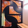 "Censored" | Wall Sculpture in Wall Hangings by ANTLRE - Hannah Sitzer | Google RWC SEA6 in Redwood City. Item made of wood with synthetic