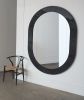 Shale Mirrors | Decorative Objects by Simon Johns | Piers 92/94 in New York. Item composed of wood and glass