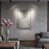 Stone Flow | Sculptural Textured Wall Relief | Wall Sculpture in Wall Hangings by DY atelier. Item made of oak wood & marble compatible with minimalism and contemporary style