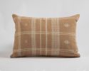 Bhujodi Wool Handloom Pillow, Beige - 16 x 24 inch | Pillows by ARTISAGA PRIVATE LIMITED. Item made of cotton works with contemporary & modern style