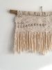 PATH | Contemporary Macrame Wall Hanging | Wall Hangings by Ana Salazar Atelier. Item made of cotton works with boho & contemporary style