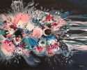Hibiscus Burst Canvas Print | Prints by Judy Century Art. Item made of canvas