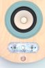 Teardrop Speaker | Media Console in Storage by Salad Design/Matt Jabloner/Big Valley. Item made of birch wood with fabric works with boho & coastal style