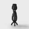 ELEMENTOS Fire Stool Sandblasted Pine By Daniel Couttolenc | Chairs by Daniel Couttolenc. Item composed of wood in boho or contemporary style