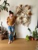 Unique coral reef wall art. | Tapestry in Wall Hangings by Awesome Knots. Item composed of wood and cotton in boho or japandi style