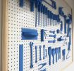 "Tools" | Wall Sculpture in Wall Hangings by ANTLRE - Hannah Sitzer | Opendoor in San Francisco. Item made of wood with metal