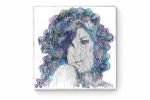 Amy Winehouse a star forever | Oil And Acrylic Painting in Paintings by Virginie SCHROEDER. Item made of canvas compatible with art deco style