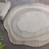 Instock Handmade Wool Rug - NATURAL - HAND TUFTED - WOOL | Area Rug in Rugs by Selligram. Item made of wool works with contemporary & mediterranean style