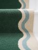 Handwoven Woolen Runner Rug | Rugs by Evergreen Carpets. Item composed of wool compatible with boho and minimalism style