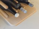 Cantilever wine rack | Storage by Overstory. Item made of maple wood compatible with minimalism style