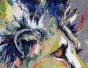 Maasai Lion | Paintings by Joanne Beaule Ruggles