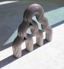FLUXsculpture      organic stainless-steel sculpture | Sculptures by JAN PAUL. Item in contemporary or industrial style