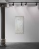 Totem T7236 A | Mixed Media in Paintings by Michael Denny Art, LLC. Item composed of bamboo & cotton compatible with minimalism and contemporary style