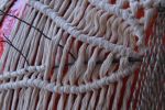 Permeable Surface | Wall Hangings by Gabriela Lupescu. Item made of wood & cotton compatible with boho and minimalism style