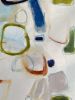 Beach Town 2🔴 | Mixed Media by Darlene Watson Abstract Artist. Item made of synthetic