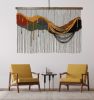 Mountain Modern Landscape #1 | Macrame Wall Hanging in Wall Hangings by MossHound Designs by Nicole Hemmerly | Coen & Columbia in Vancouver. Item composed of cotton and fiber in mid century modern or eclectic & maximalism style