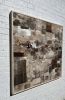 hunter's moon | Mixed Media in Paintings by VISCERAL HOME STUDIO. Item composed of wood and canvas in mid century modern or japandi style