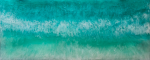 'SEA SPRAY' - Ocean Seascape Epoxy Resin Abstract Artwork | Oil And Acrylic Painting in Paintings by Christina Twomey Art + Design. Item made of synthetic