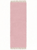 Handwoven Pink Wool Stair Runner Rug | Rugs by Evergreen Carpets. Item composed of wool compatible with boho and minimalism style