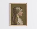 Portrait of Woman in Vintage Style/Female Art Print | Prints in Paintings by Melissa Mary Jenkins Art. Item in country & farmhouse or traditional style