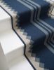 Handwoven Woolen Runner Rug | Rugs by Evergreen Carpets. Item composed of wool in boho or minimalism style