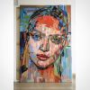 Hocus-Focus | Oil And Acrylic Painting in Paintings by Noemi Safir Artist | Restaurant - Lilli P. in München. Item made of canvas with synthetic