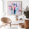 "Morning Light" abstract art by Sarina Diakos | Oil And Acrylic Painting in Paintings by Sarina Diakos Art. Item made of canvas & paper compatible with minimalism and contemporary style