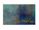 Genesis | Oil And Acrylic Painting in Paintings by Claire Szegvary. Item composed of canvas in minimalism or contemporary style