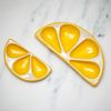 Lemon Wedge Ring Dish | Decorative Plate in Decorative Objects by Melike Carr