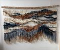 Wall Tapestry "Canyon Echo" | Wall Hangings by Tissage Sauvage. Item made of wood & cotton compatible with boho and country & farmhouse style