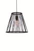 Ome Collection: Basket Pendant | Pendants by Atrix Lighting. Item composed of metal