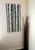 Winter's Golden Birch | Oil And Acrylic Painting in Paintings by Liz Johnston. Item made of synthetic