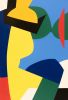 Symbol | Oil And Acrylic Painting in Paintings by Kotaro Machiyama. Item composed of canvas in japandi or art deco style