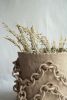 Sculptural ceramic vase with chains | Planter in Vases & Vessels by Asmaa Aman Studio. Item composed of ceramic