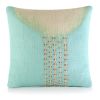 inyanga aqua | Pillow in Pillows by Charlie Sprout. Item made of cotton