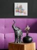 THE DOG BALLOON | Oil And Acrylic Painting in Paintings by Virginie SCHROEDER. Item made of canvas with synthetic works with art deco style