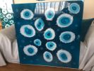 Life in the Deep | Oil And Acrylic Painting in Paintings by Art By Skevi. Item made of wood with synthetic