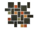 Craftsman Squares Tile | Tiles by Mercury Mosaics. Item made of ceramic