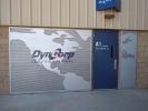 DynCorp International | Signage by Jones Sign Company. Item composed of metal and synthetic