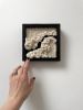 Woven wall art frame (Gorge 014) | Tapestry in Wall Hangings by Elle Collins. Item made of oak wood & cotton compatible with minimalism and mid century modern style