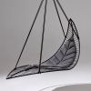 Studio Stirling LEAF chair at Zulu Rock Lodge South Africa | Swing Chair in Chairs by Studio Stirling. Item made of steel works with minimalism & country & farmhouse style