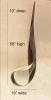 Alaria Note | Wall Sculpture in Wall Hangings by Randy Mugford. Item composed of birch wood