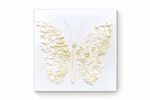 butterflie of love | Oil And Acrylic Painting in Paintings by Virginie SCHROEDER. Item composed of canvas & synthetic compatible with minimalism and contemporary style