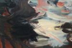 Large Abstract Landscape Oil Painting | Oil And Acrylic Painting in Paintings by Simona Gocan. Item composed of canvas compatible with contemporary style