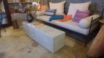 Custom Rectangular Concrete Skye Bench | Benches & Ottomans by Holmes Wilson Furniture. Item made of concrete