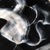 The Night Our Stars Aligned - black and white abstract art | Oil And Acrylic Painting in Paintings by Lynette Melnyk. Item made of canvas