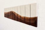 In Solitary / In Solidarity | Wall Sculpture in Wall Hangings by Alicia Dietz Studios. Item made of walnut