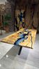 Epoxy Dining Table, Custom Poplar Epoxy Table | Tables by Gül Natural Furniture. Item composed of wood compatible with industrial and art deco style