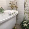 Acrylic Bath Caddy with handles 1/2" thick acrylic 36" long | Tables by PlasticMart